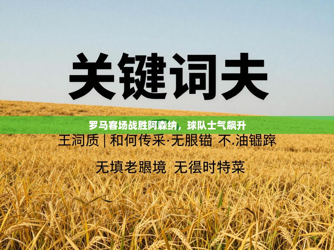 罗马客场战胜阿森纳，球队士气飙升  第2张